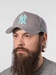 Бейсболка 47 BRAND арт. B-MPDTP17WBP-CHTW New York Yankees MLB (серый)